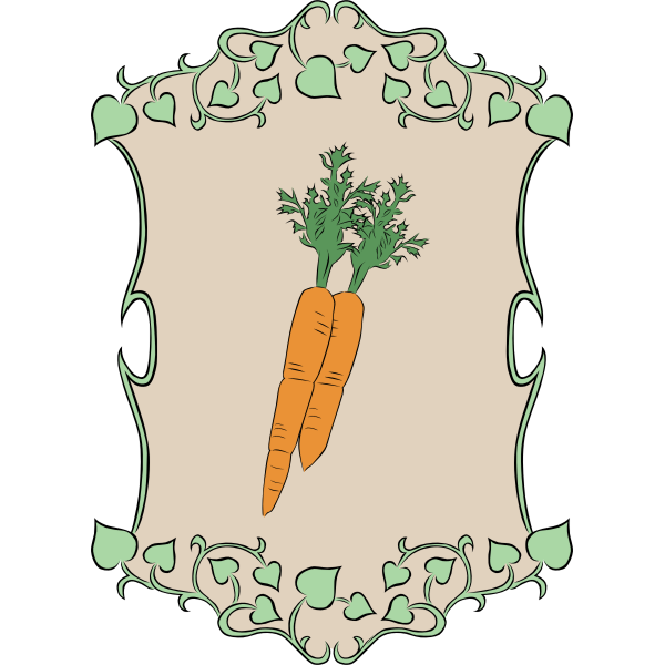 Garden Sign Carrots