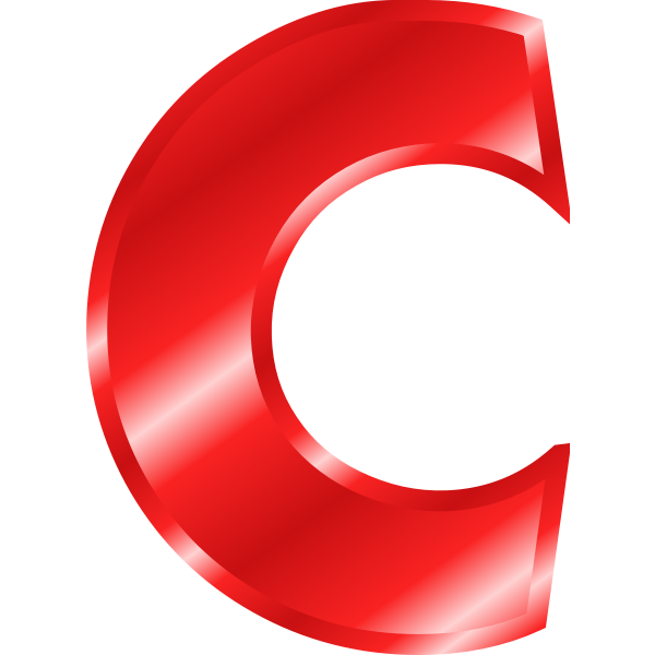 Red letter ''C''