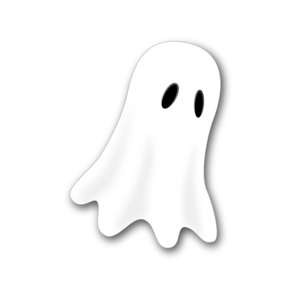 Ghost mask vector image