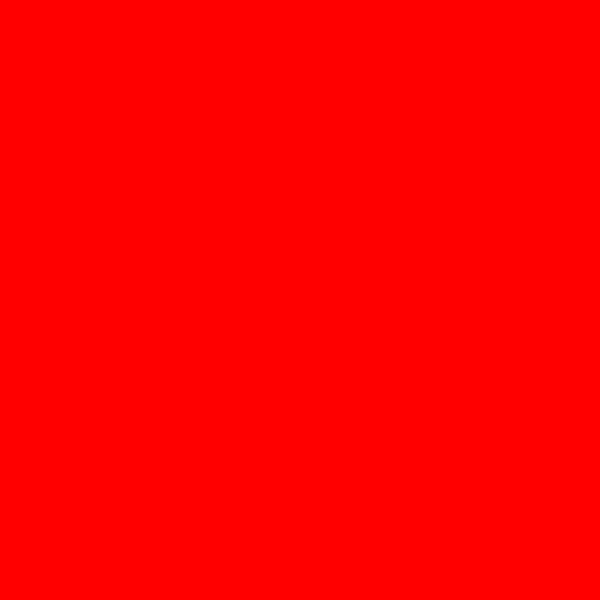 Red color square shape