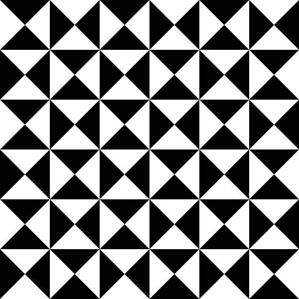 right triangle tesselation 45