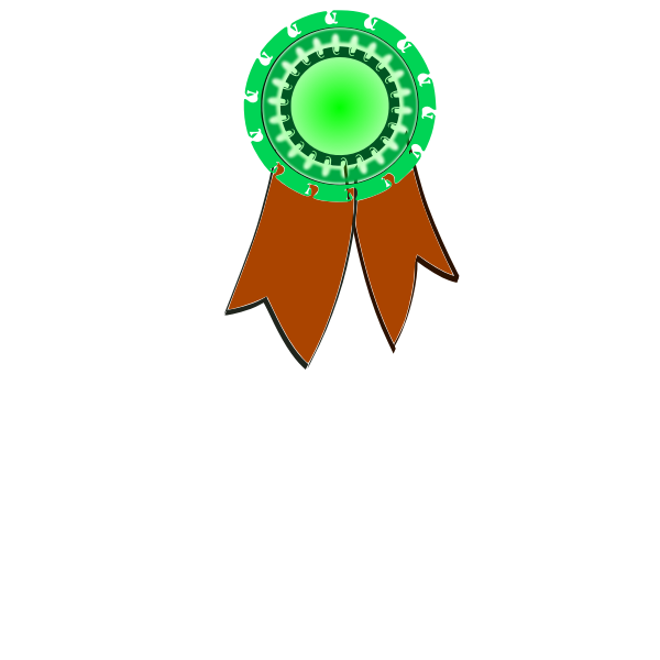 Award ribbon vector image