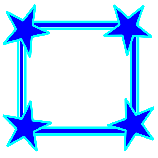 Blue frame