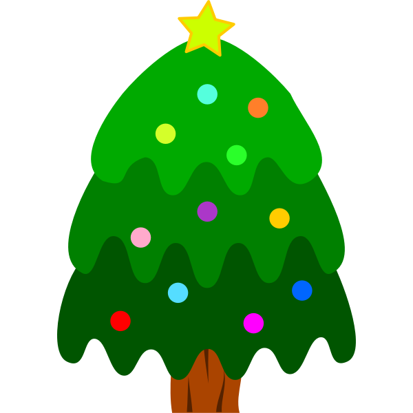 Christmas Tree Decoration Vector