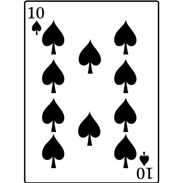 10 of Spades