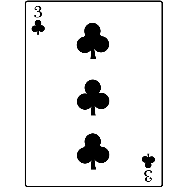 3 of Clubs