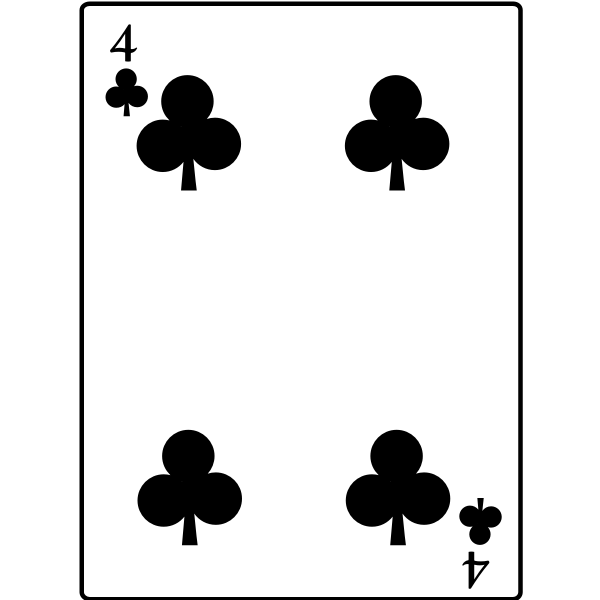 4 of Clubs