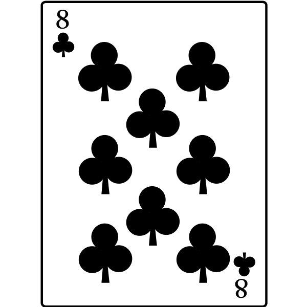 8 of Clubs