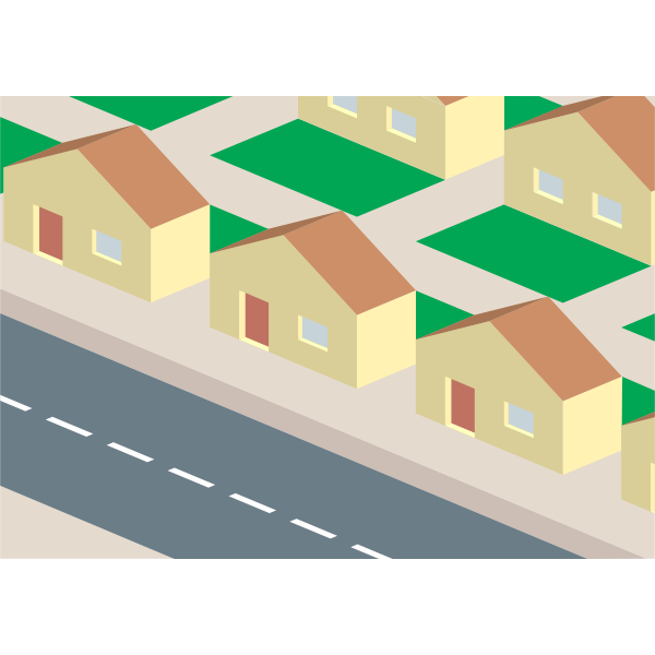 Neighborhood vector image