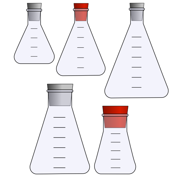 Flasks for scientific experiments