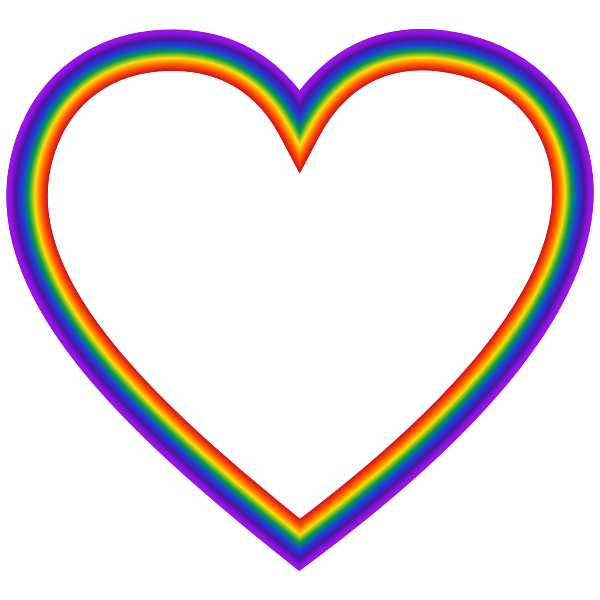 Rainbow Heart