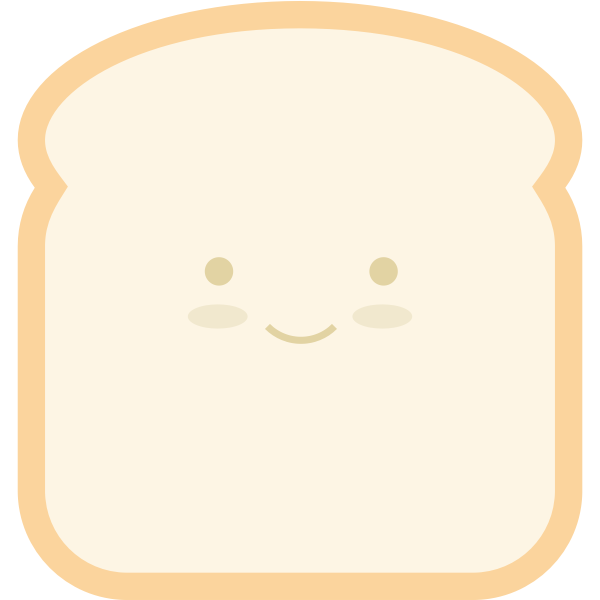 Bread slice icon