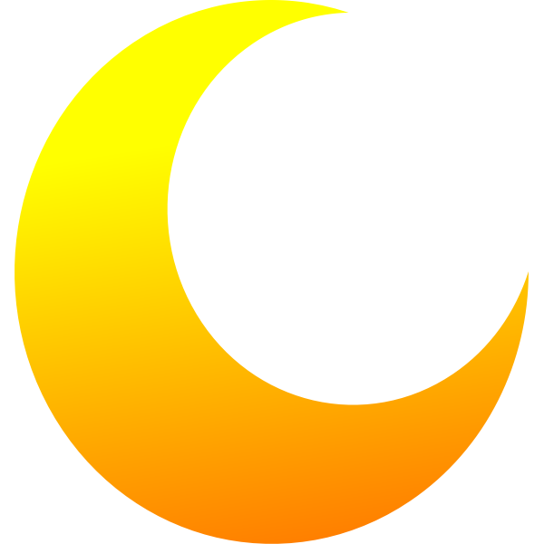 Yellow moon