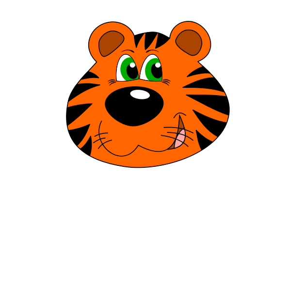 Cartoon tiger