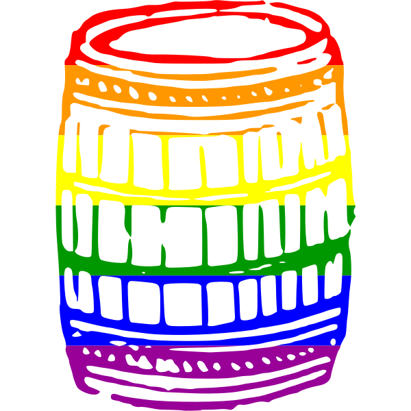 Rainbow barrel