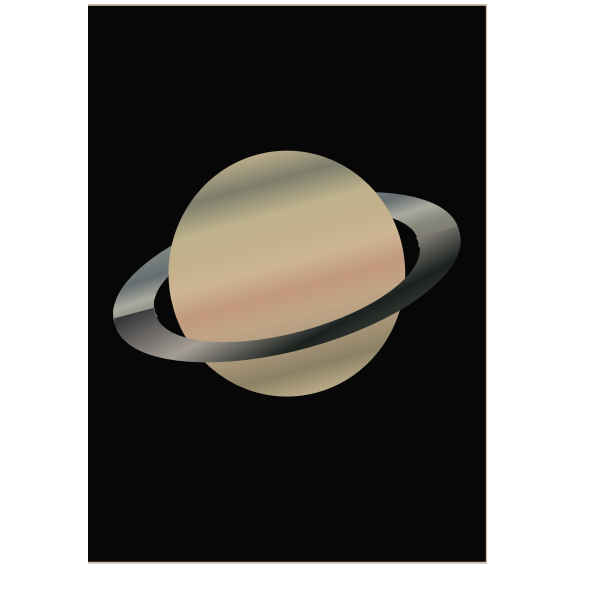 Saturn vector image-1629287333