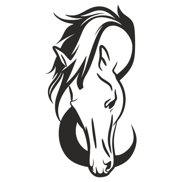 Horse Head Silhouette