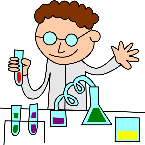 Chemist in a laboratory