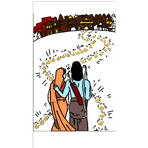 Ayodhya (Ram and Sita) Diwali