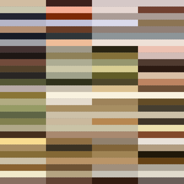 stone pack palette