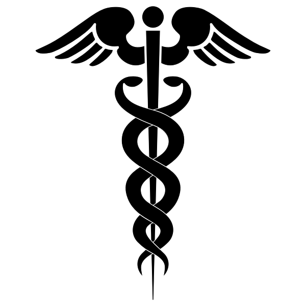 Caduceus Silhouette