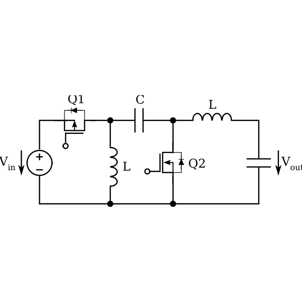 Zeta DC-DC converter