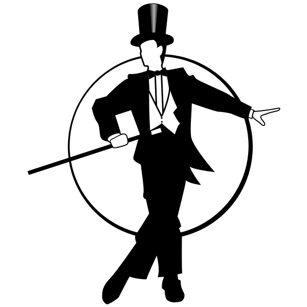 Gentleman's silhouette