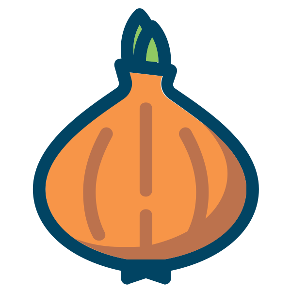 Onion vector symbol