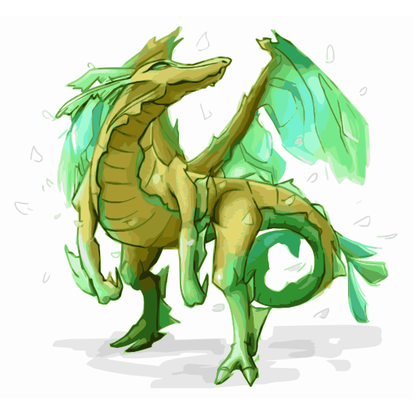 Yellow Green Leafy Sea Dragon