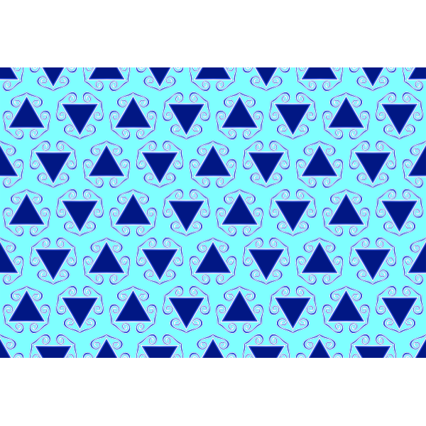 Background pattern with triangles vector image