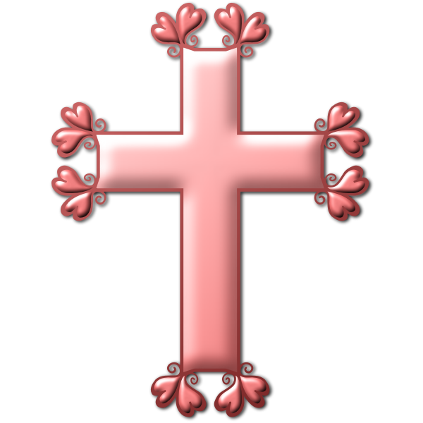Heart cross (colour)
