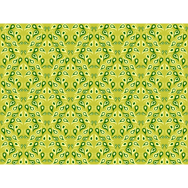 Green and yellow pattern with details