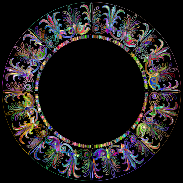 Chromatic Ionic Frieze Frame