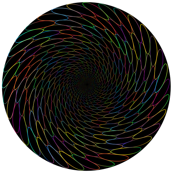 Chromatic Caustics Whirlpool