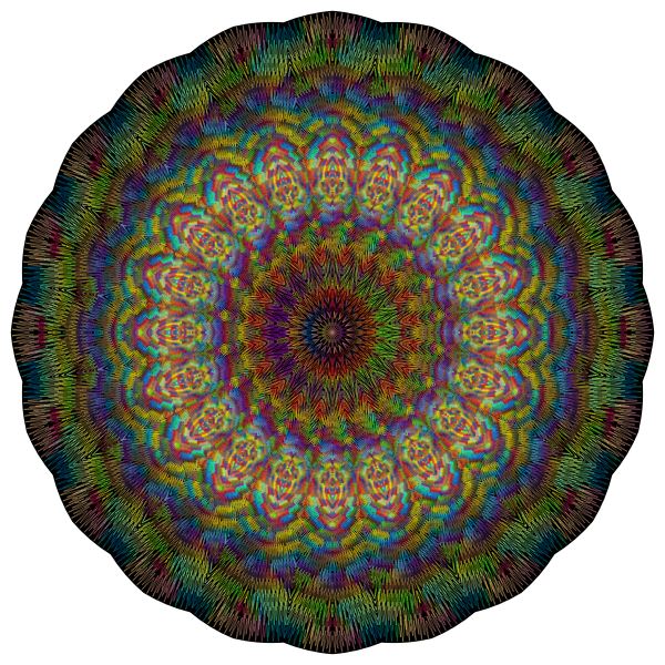 Merry Christmas Mandala