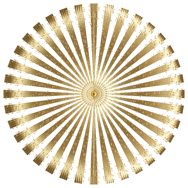 Musical Mandala Gold No BG