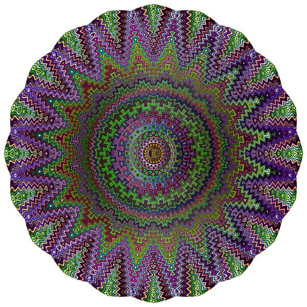 Mandala Ornament Color Pattern (#2)