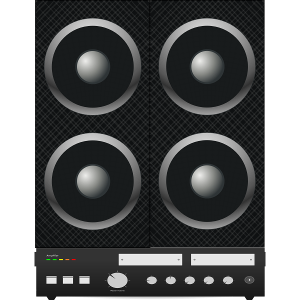 Hi-Fi System Clipart