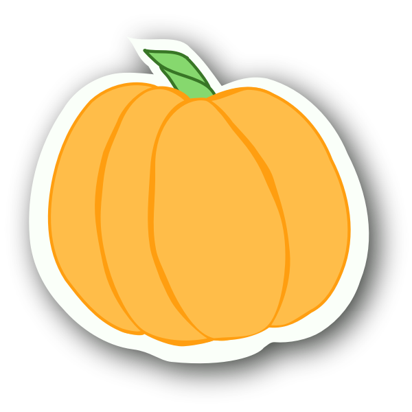 Pumpkin Sticker