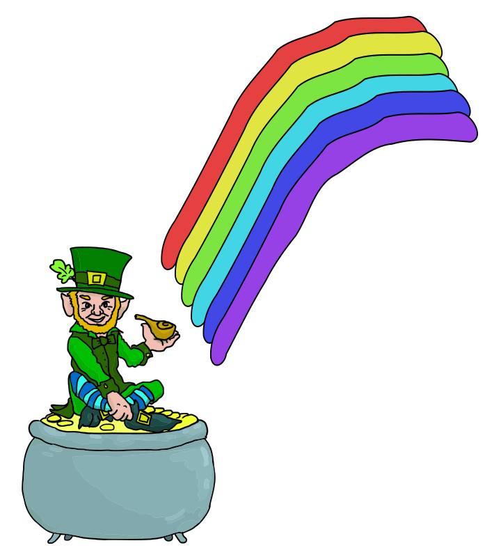 Leprechaun And The Rainbow