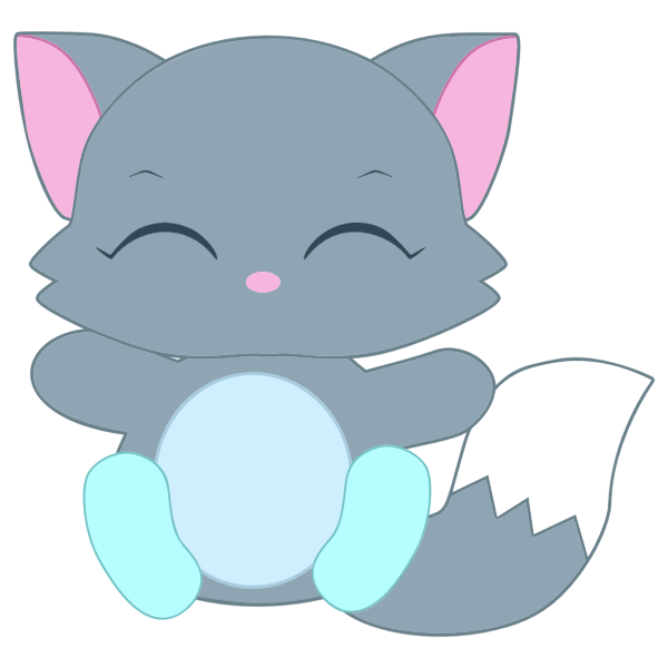 Cute Kitten Illustration