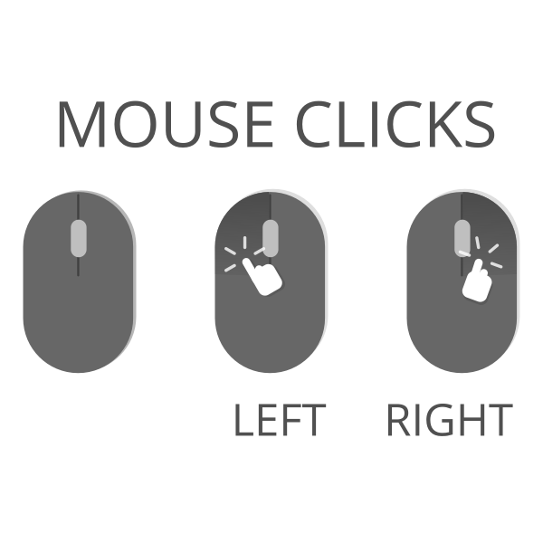 Computer Mouse Clicks minimal