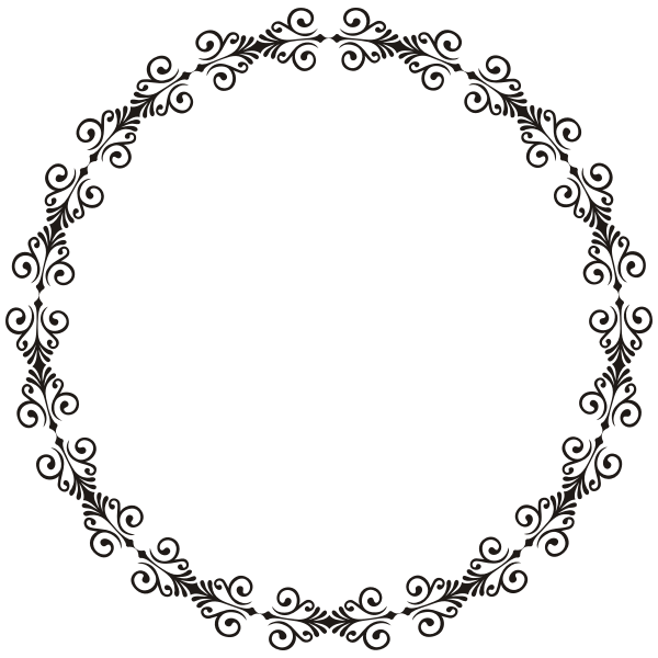 Art Deco Style Flourish Frame 3