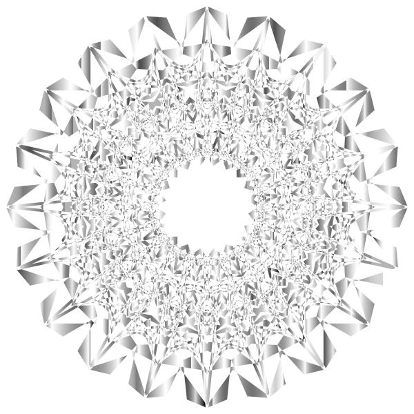 Glass Mandala No BG