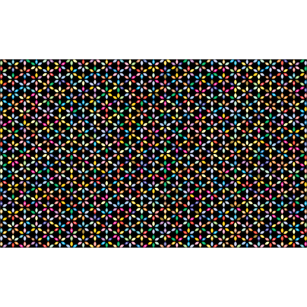 Simple Hexagonal Ellipsoids Pattern Prismatic