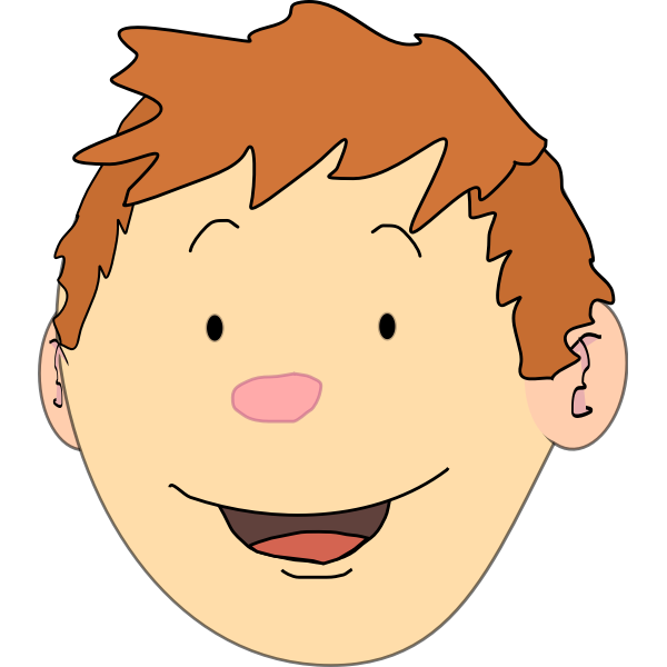 Red-headed boy