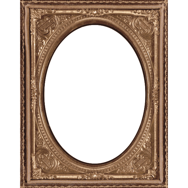 Realistic Golden Frame