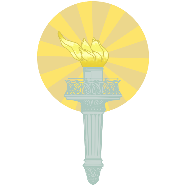 Liberty Torch colored