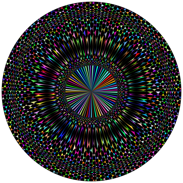 Geometrical Mandala Prismatic