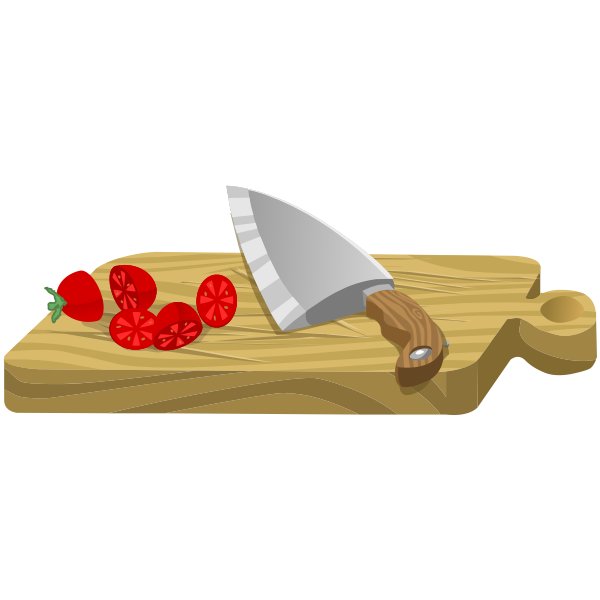 Cutting Board Knife Fixed